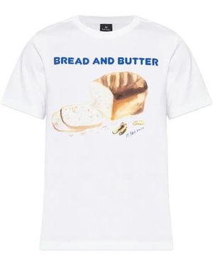 Paul Smith Graphic-Print T-Shirt - White
