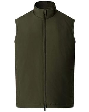Hackett Windsor Paneled Gilet - Green