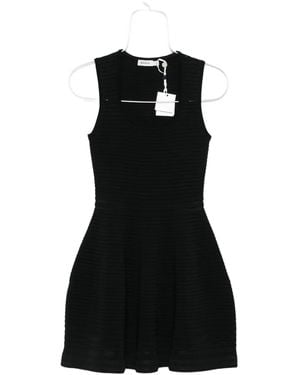Jonathan Simkhai Ribbed sleeveless dress - Schwarz