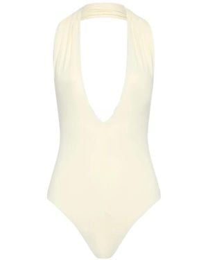 Bondi Born Blair Halterneck Swimsuit - White