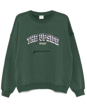 The Upside Alumni Crew-Neck Sweatshirt - Green