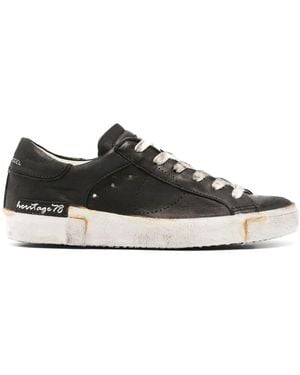 Philippe Model Prxs Tennis Trainers - Black