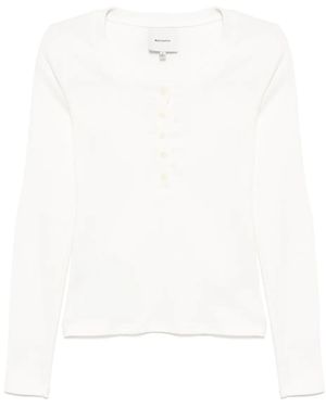 Reformation Jayden Tシャツ - ホワイト