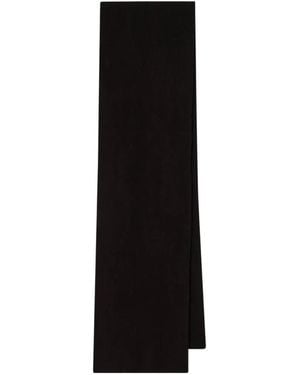 Le Bonnet Ribbed-Knit Scarf - Black
