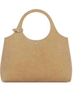 Courreges Holy Day 2way ハンドバッグ - ナチュラル
