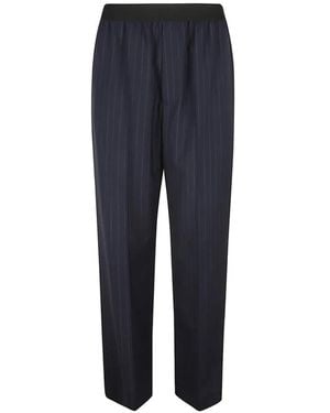 Balenciaga Pinstripe Pants - Blue