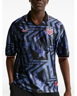 Nike Usmnt Energy Dri-Fit Short-Sleeved T-Shirt - Blue