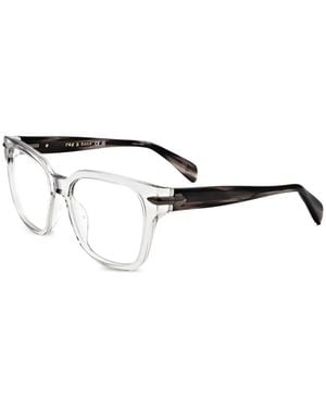 Rag & Bone Brille Mit Eckigem Gestell - Natur