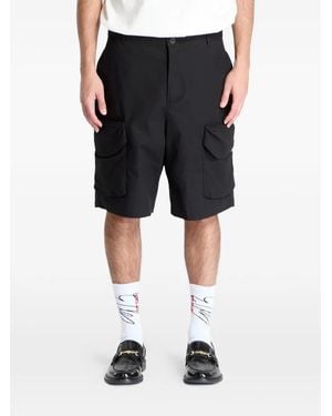 Daily Paper Cargo Bermuda Shorts - Black