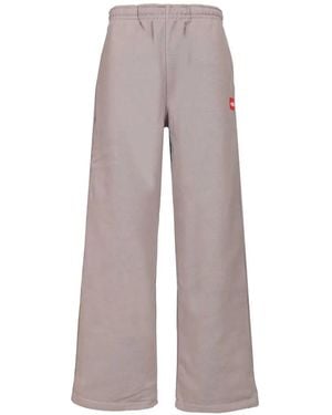 The North Face Box Logo-Patch Pants - Gray