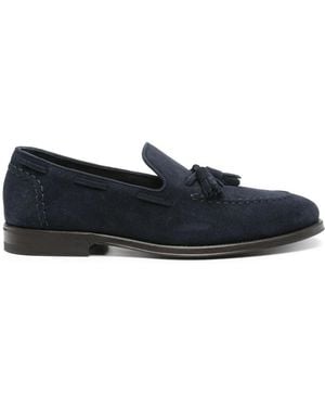 Henderson Tassel-Detail Boat Shoes - Blue