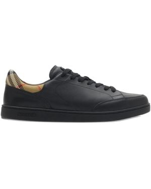Burberry Set Sneakers aus Leder - Schwarz