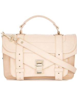 Proenza Schouler Tiny Ps1 Satchel Bag - Natural