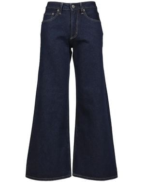 GLOWNY The 901 Wide-Leg Jeans - Blue