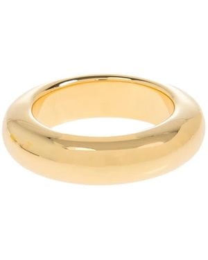 LIE STUDIO Evie Glossy-Finish Ring - Metallic