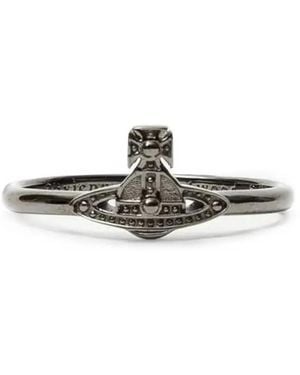 Vivienne Westwood Bague Oslo Orb - White