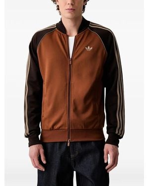 adidas Sst Logo-Embroidered Jacket - Black