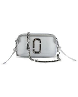 Marc Jacobs The Snapshot Chain-Link Cross Body Bag - White