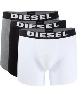 DIESEL Umbx-kory ボクサーパンツ 3枚組 - ホワイト