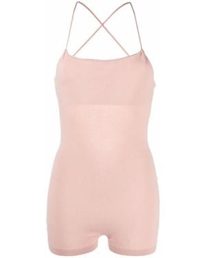 RED Valentino Spaghetti-Strap Bodysuit - Pink