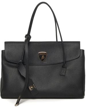 Balenciaga Automobili Lamborghini Carrie Carry バッグ - ブラック