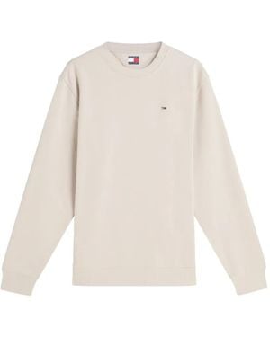 Tommy Hilfiger Logo-Patch Sweatshirt - White