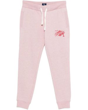 Superdry Drawstring-Fastening Trousers - Pink