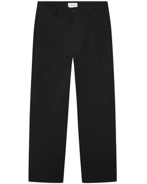 Les Deux Randall Pressed-Crease Suit Trousers - Black
