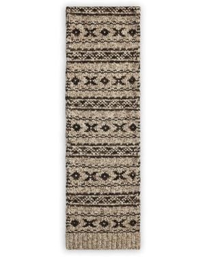 RRL Patterned Scarf - Natural