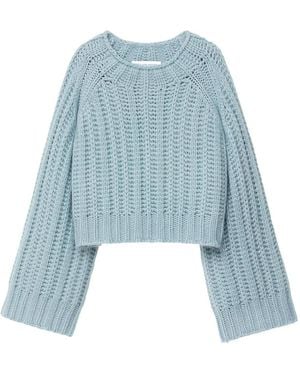 Iris Von Arnim Pull À Encolure Ronde - Bleu