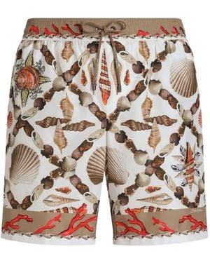 Dolce & Gabbana Zwembroek Met Print - Grijs