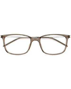 Saint Laurent Gafas Con Montura Rectangular - Multicolor