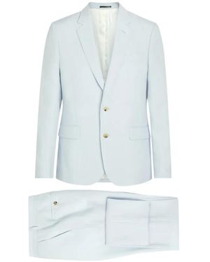 Paul Smith Notch-Lapel Single-Breasted Suit - Blue