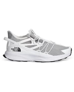 The North Face Grid-Patterned Performance Footwear - White