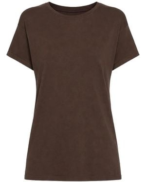 The Row Short-Sleeved T-Shirt - Brown