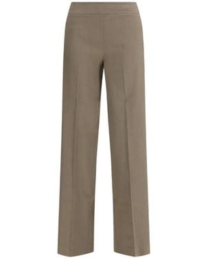 Avenue Montaigne Flavia Regular-Fit Pants - Gray