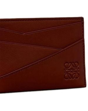 Loewe Tarjetero Puzzle - Marrón