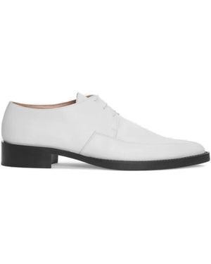 Fabiana Filippi Pointed-toe derby shoes - Blanco