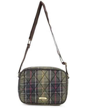 Barbour Gesteppte Schultertasche - Schwarz