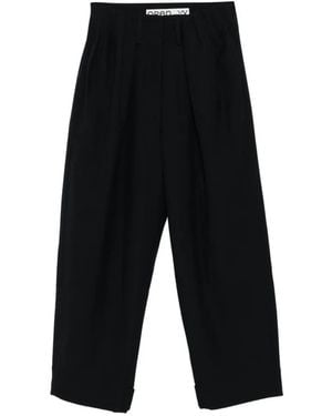 OPEN YY Gathered Pants - White