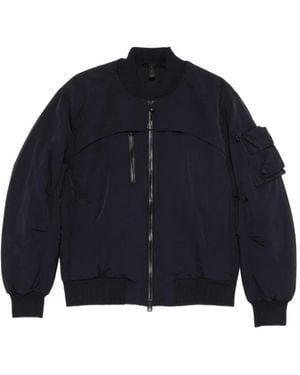 JG1 Zip-Up Bomber Jacket - Blue