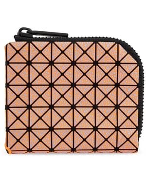Issey Miyake Geometrisch Gemustertes Portemonnaie - Weiß