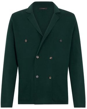 Slowear Double-Breasted Jacket - Green