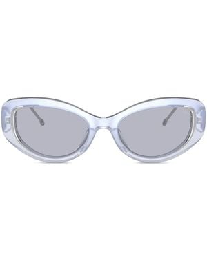 DIESEL Gafas De Sol Con Montura Cat Eye - Azul