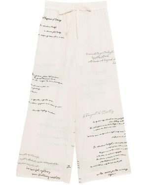 Zimmermann Dream Embroiderd Pants - White