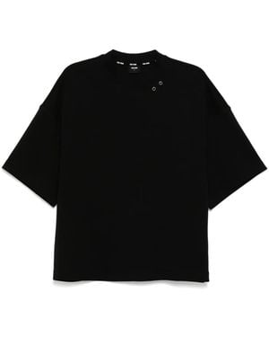 TEAM WANG design Choices Cropped T-Shirt - Black