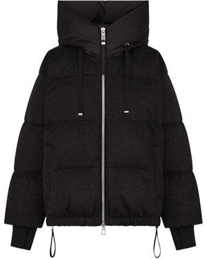 DUNO Heka Hooded Puffer Jacket - Black