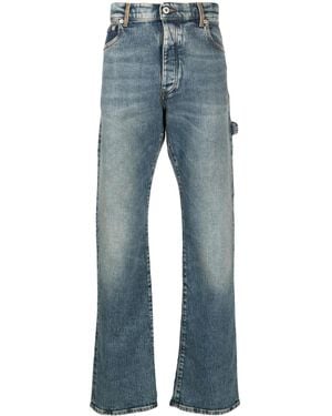 Heron Preston Jeans Ex-Ray Dritti - Blu