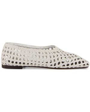Emme Parsons Ballerine High Throat - Bianco