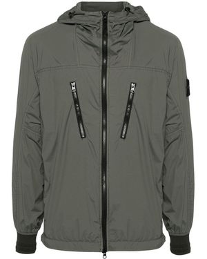 Stone Island Skin Touch Nylon-tc フーデッドジャケット - グレー